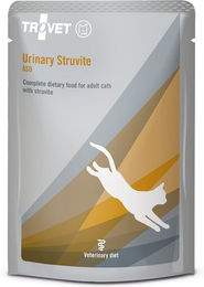 Produktbild von Trovet Urinary Struvite Diätfutter Nassfutter Huhn Schwein Lachs für erwachsene Hunde 12 x 85 g - 85 g