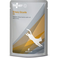 Produktbild von Trovet Urinary Struvite Diätfutter Nassfutter Huhn Schwein Lachs für erwachsene Hunde 12 x 85 g - 85 g