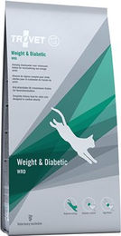 Trovet Weight & Diabetic WRD Diätfutter für erwachsene Katzen zur Gewichtsreduktion und Diabetes-Unterstützung 2,5 kg – Bild 1 von 2