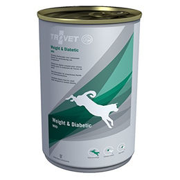 Produktbild von Trovet Weight & Diabetic WRD Hund Nassfutter zur Gewichtskontrolle und bei Diabetes 6 x 400 g - 6 x 400 g