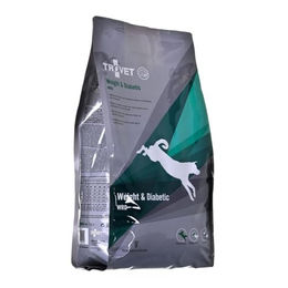 Trovet Weight & Diabetic WRD Hundediätfutter zur Gewichtskontrolle und Diabetes-Unterstützung 3 kg – Bild 1 von 1
