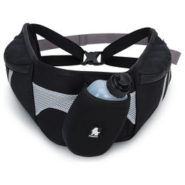 True Love Joggingleine Sportgeschirr aus Nylon in Schwarz mit Futterbeutel und wasserabweisender Funktion Größe L – Bild 1 von 2