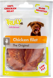 Produktbild von Truly Hunde Snack Chicken Filet Trockenfleisch Monoprotein ohne Zucker für Adult
