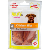 Produktbild von Truly Hunde Snack Chicken Filet Trockenfleisch Monoprotein ohne Zucker für Adult