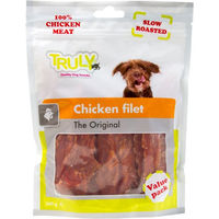 Produktbild von Truly Hundesnack Chicken Filet Trockenfleisch Monoprotein ohne Zucker 360g