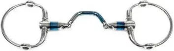 Trust Aufstellgebiss für Pferde Sweet Iron Eggbutt Gag Wideport Blau 16 – Bild 1 von 1