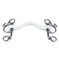 Produktbild von Trust Baby Pelham Port Inno Sense Gebiss aus Kunststoff in Weiß 20mm XS