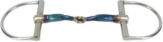Trust D-Ring Gebiss Sweet Iron Dee Slow Twist Jointed 16 – Bild 1 von 1