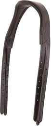 Trust Dressur-Stirnband aus Leder für Pferde in Schwarz oder Braun – Bild 1 von 1