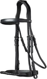 Trust Dublin Anatomisches Reithalfter aus Leder mit Seilnasenband – Bild 1 von 1