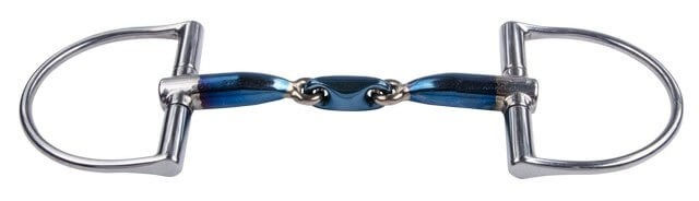Produktbild von Trust Equestrian D-Ring Trensengebiss doppelt gebrochen 12,5 cm aus Sweet Iron 16 mm