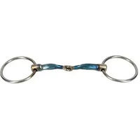 Produktbild von Trust Equestrian Gebiss für Pferde doppelt gebrochen Sweet Iron Loose Ring Slow Twist Jointed
