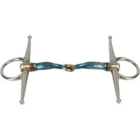 Produktbild von Trust Equestrian Gebiss für Pferde Sweet Iron Full Cheek Slow Twist Jointed Edelstahl Größe 16