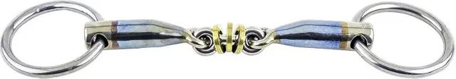 Trust Equestrian Gebiss für Pferde Sweet Iron mit Messingring – Bild 1 von 1