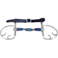 Produktbild von Trust Equestrian Gebiss mit 2 Ringen Kimblehook Elliptical aus Sweet Iron für Pferde
