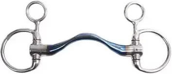 Trust Equestrian Gebiss mit 2 Ringen Sweet Iron Medium aus Edelstahl – Bild 1 von 1