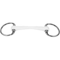 Produktbild von Trust Equestrian Gebiss Mundstück Olive mit Mullenkanon für Pferde Weiß 20