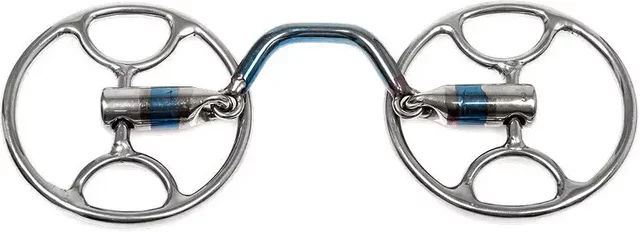 Trust Equestrian Gebiss Segundo-16 mit 2 Ringen Sweet Iron Swivel Wideport für Pferde – Bild 1 von 1