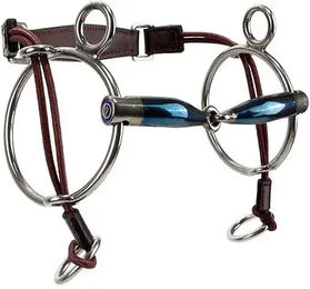 Trust Equestrian Gebiss Sweet Iron Curbgag Jointed für Pferde in Silber – Bild 1 von 1