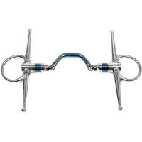 Produktbild von Trust Equestrian Gebiss Sweet Iron Full Cheek Wideport für Pferde in Blau