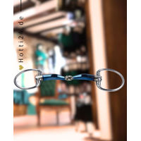 Produktbild von Trust Equestrian Gebiss Sweet Iron Olivenkopf einfach gebrochen in Blau