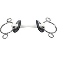 Produktbild von Trust Equestrian Gebiss Trust Inno Sense Flexi Soft mit 3 oder 4 Ringen für Pferde in Weiß