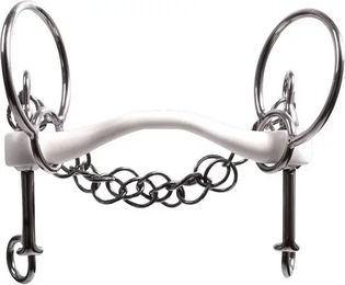 Trust Equestrian Inno Sense Baby Port Hard Gebiss für Pferde in Weiß – Bild 1 von 1