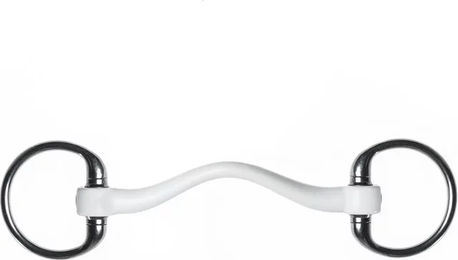 Trust Equestrian Inno Sense Eggbut Bradoon Gebiss mit Ring Mors Olive für Pferde Medium 15 – Bild 1 von 1