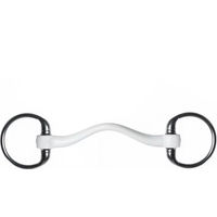 Produktbild von Trust Equestrian Inno Sense Eggbut Bradoon Gebiss mit Ring Mors Olive für Pferde Medium 15