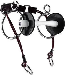 Trust Equestrian Inno Sense Flexi Soft Gebiss für Pferde mit Riegel aus Gummi in Weiß 20 – Bild 1 von 1