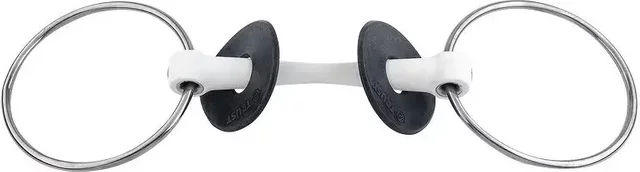 Trust Equestrian Inno Sense Flexi Soft Olivenkopftrense Weiß Größe 15 – Bild 1 von 1