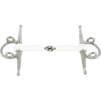 Produktbild von Trust Equestrian Inno Sense Full Cheek Gag Gebiss für Pferde aus Edelstahl in Weiß