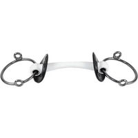 Produktbild von Trust Equestrian Inno Sense Gebiss Mullen-20 mit 2 Ringen für Pferde in Weiß
