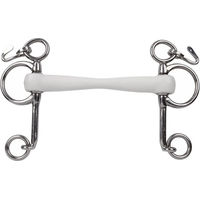 Produktbild von Trust Equestrian Inno Sense Pelham Flexi Soft Trense 20mm Blau Weiß