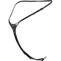 Produktbild von Trust Equestrian Jagdhalsband Verona Yoke für Pferde aus Leder Schwarz