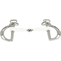 Produktbild von Trust Equestrian Kimblewick Gebiss Inno Sense Mundstück für Pferde in Weiß