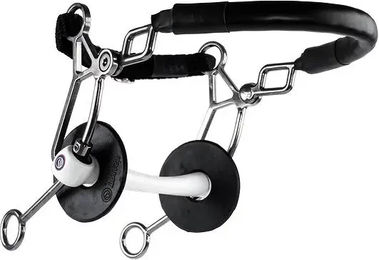 Trust Equestrian Kombiniertes Gebiss Hackamore Long Mullen für Pferde – Bild 1 von 1