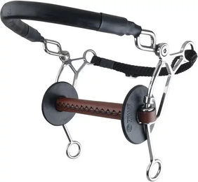 Trust Equestrian Leder-Hackamore für Pferde Long Straight Braun – Bild 1 von 1