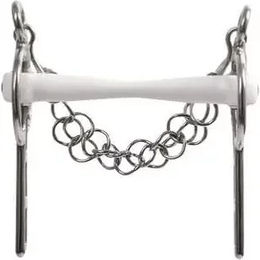 Trust Equestrian Liverpool-Zügel Flexi Soft-20 mit 2 Ritzen in Weiß für Pferde – Bild 1 von 1