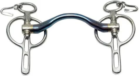 Trust Equestrian Liverpool-Zügel für Pferde aus Edelstahl in Silber Medium – Bild 1 von 1