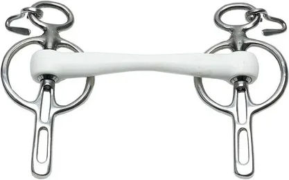 Trust Equestrian Mors Liverpool für Pferd mit 2 Schlitzen Flexi Soft-20 – Bild 1 von 1