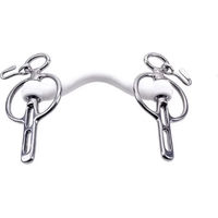 Produktbild von Trust Equestrian Mors Liverpool für Pferd mit 2 Schlitzen unfixiert Hard-20