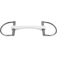 Produktbild von Trust Equestrian Mullen-Kanone Mundstück D für Pferde aus Kunststoff in Weiß