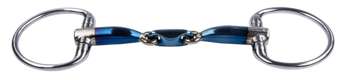 Produktbild von Trust Equestrian Olivenkopfgebiss Eggbut Elliptical doppelt gebrochen Sweet Iron 11,5 cm