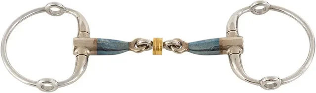 Trust Equestrian Olivenkopftrense mit Eggbutt Gag und Messingringen – Bild 1 von 1