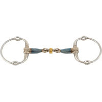 Produktbild von Trust Equestrian Olivenkopftrense mit Eggbutt Gag und Messingringen