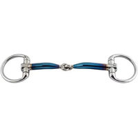 Produktbild von Trust Equestrian Olivenkopftrense Sweet Iron Eggbutt Jointed Blau