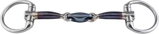 Trust Equestrian Olivenkopftrense Sweet Iron mit Eggbutt und Bradoon Elliptical 12 – Bild 1 von 1