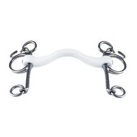 Produktbild von Trust Equestrian Pelham Gebiss Inno Sense Stange Port Medium 20 mm Weiß 13,5 cm