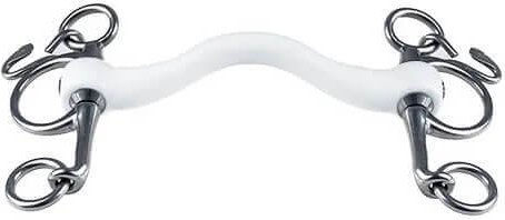 Trust Equestrian Pelham Kurz Inno Sense Stange Port Hard 20 mm mit hoher Zungenfreiheit 11,5 cm – Bild 1 von 1